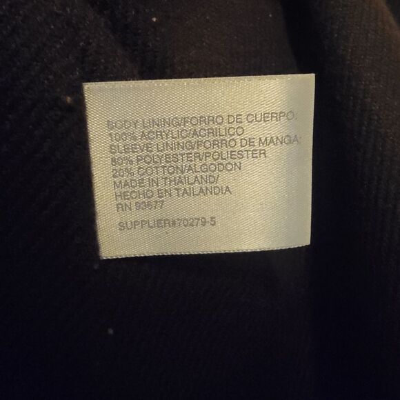 Jacqueline Ferrar Dark Purple Heavy Weight Coat - Picture 9 of 10